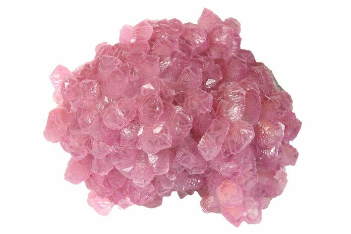 Sparkly, Hot-Pink Cobaltoan Calcite Crystals - Morocco #265197